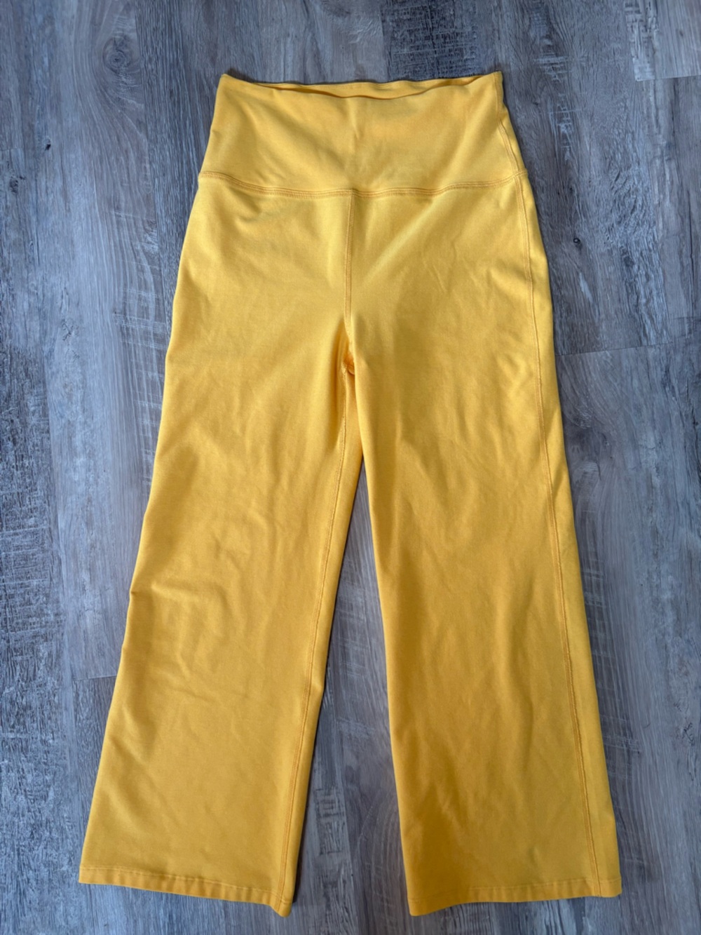 Beyond Yoga Space Dye Crop Pants Yellow Size XL GUC